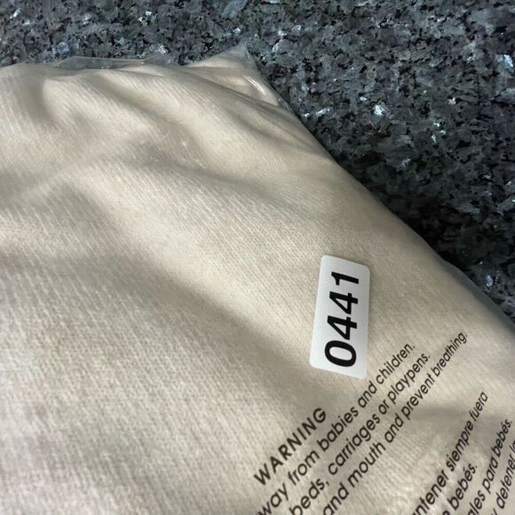 LOFT Beige Cowl Neck Sweater Size XL Merino Wool Blend Side Button Pullover - Picture 7 of 7